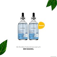 02 Serum Facial de Acido Hialurónico Intensa Hidratación DR RASHEL 100 ml